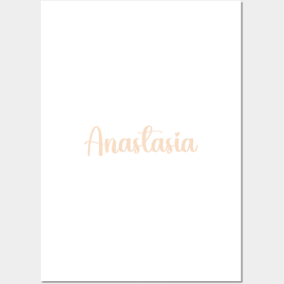 Anastasia, Typography Name Posters and Art